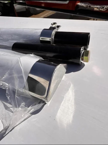 Custom aluminum full fenders 30”drop x 105”