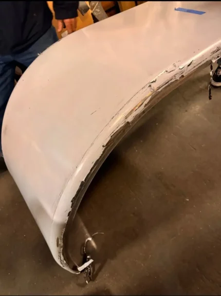 Alum half fenders 30” drop