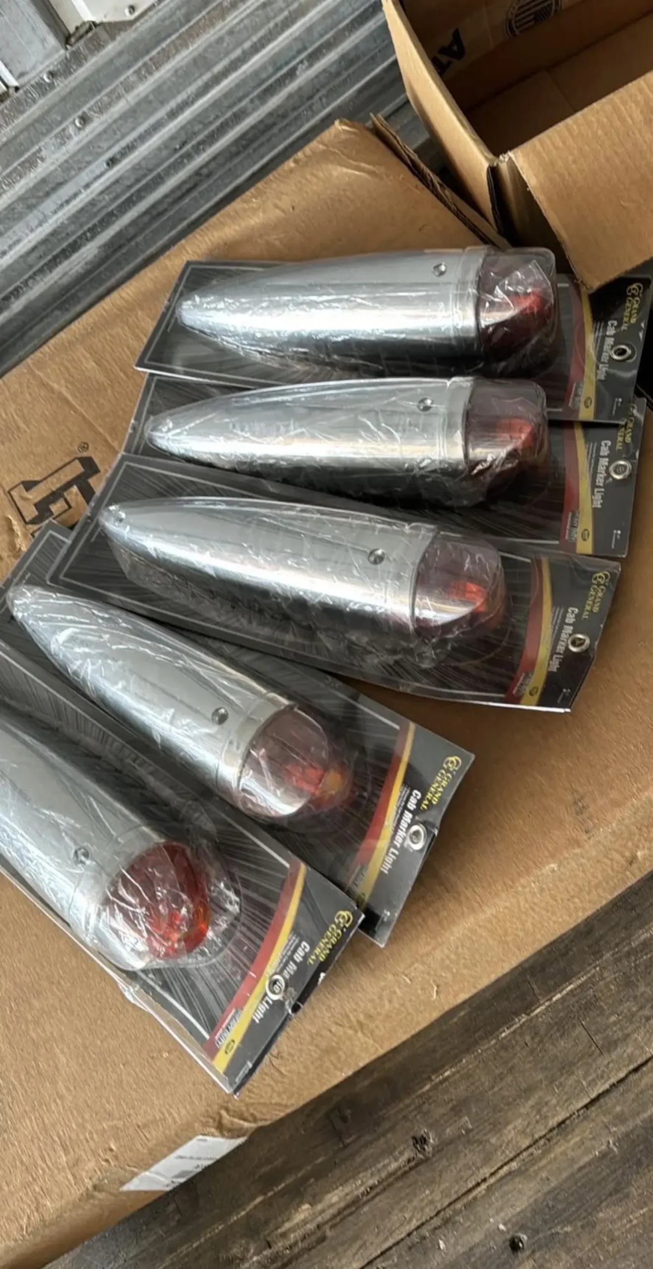 177331030287496.webp Brand new set of Die Cast housing cab lights - Image 1