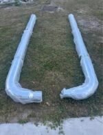 8 chrome pair of stacks